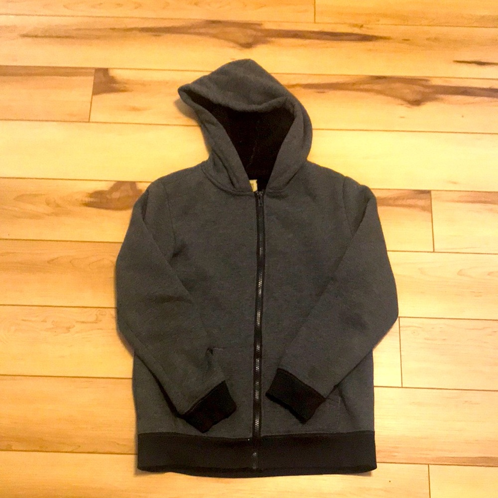 Boys fleece lined jacket